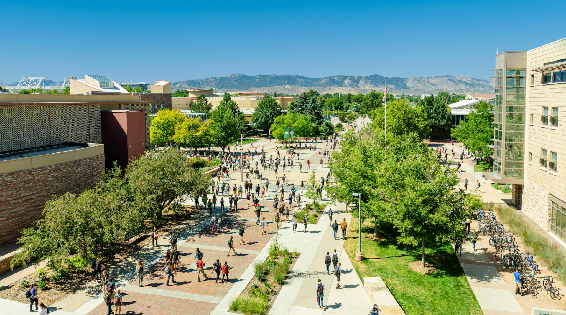 Colorado State Universityのキャンパス